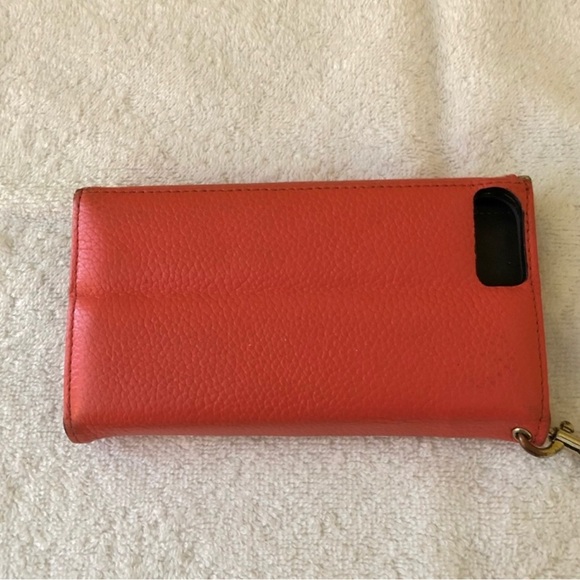Rebecca Minkoff orange cell phone case - Picture 2 of 7